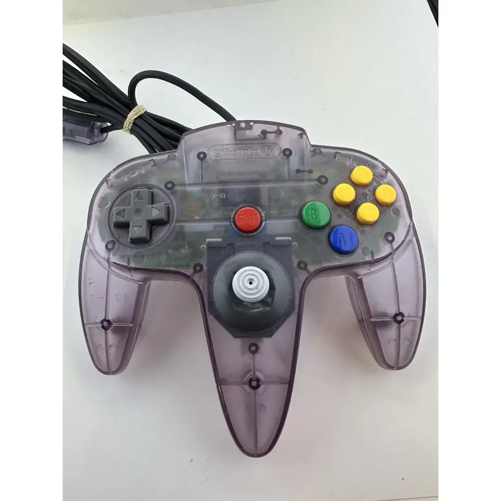 Nintendo 64 Atomic Purple N64 Controller Tight Stick Tested Fast Shipping Retro